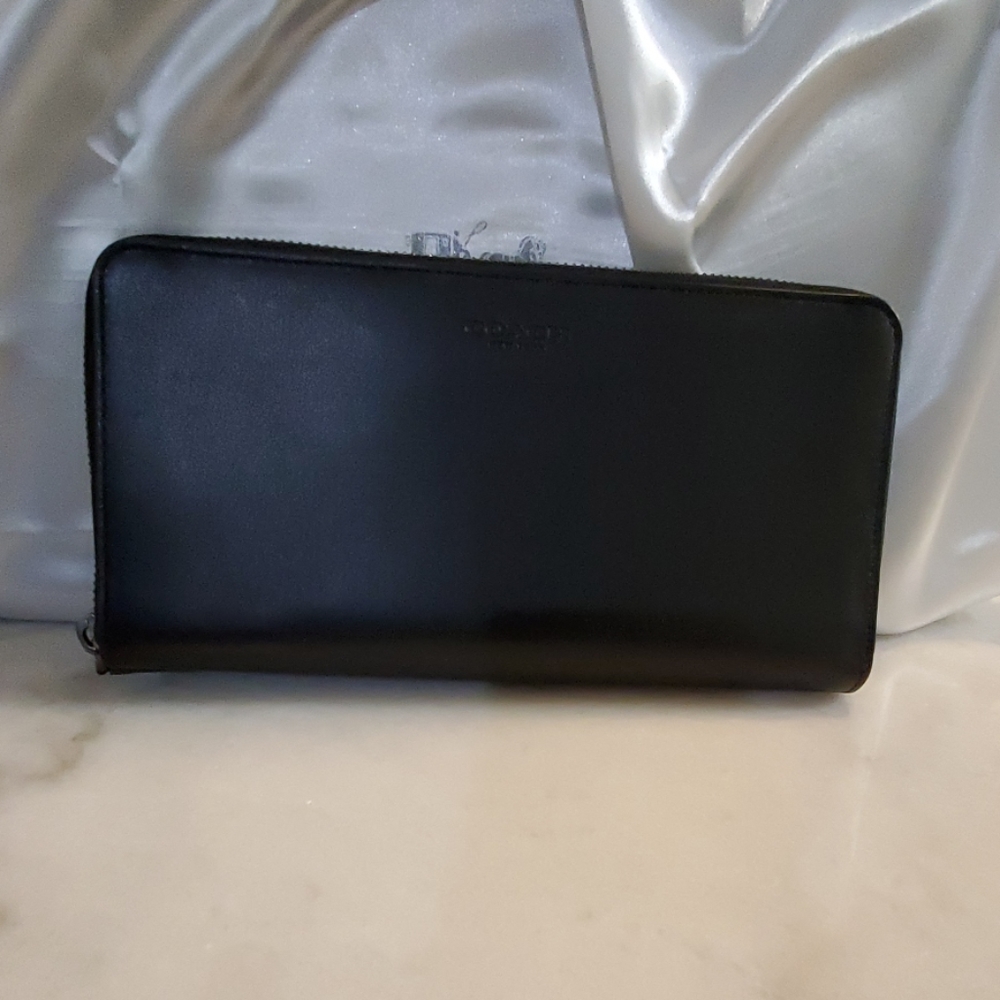 Coach continental travel wallet